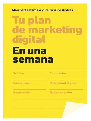 Tu plan de marketing digital en una semana - ebook